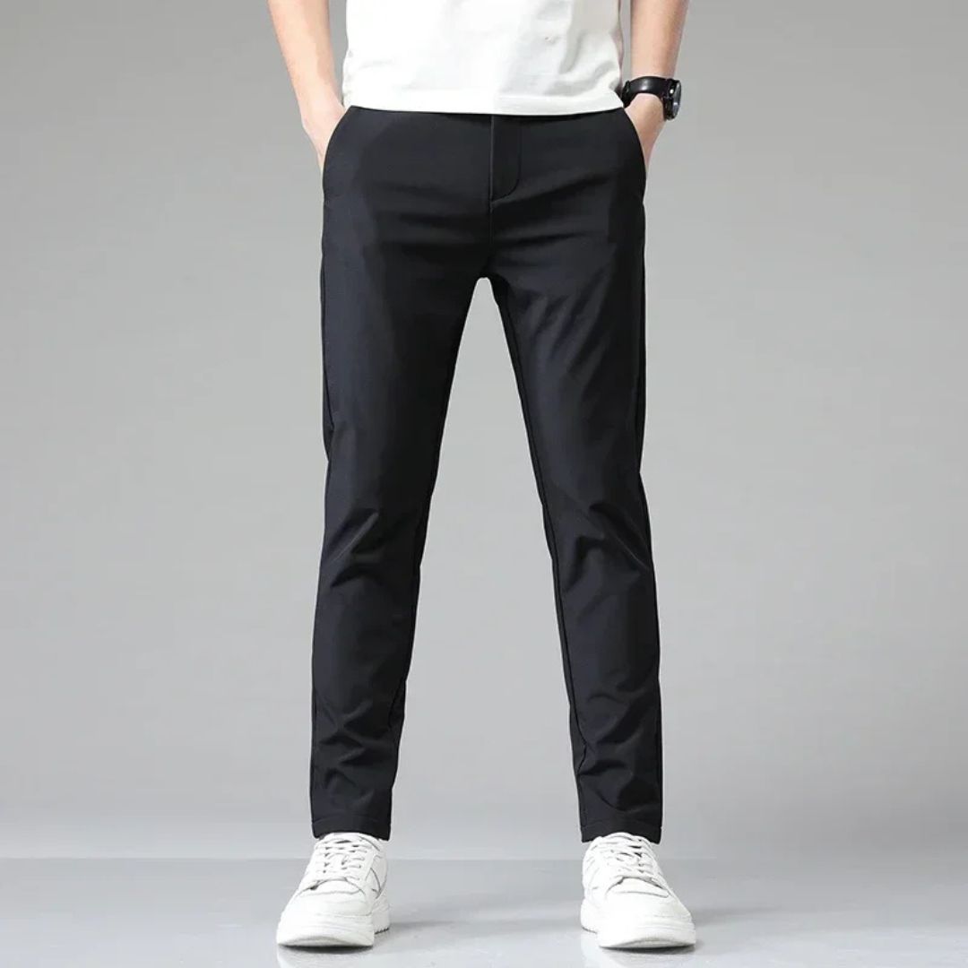 Men's Slim Fit Dress Pants Tapered Leg - VibreMode