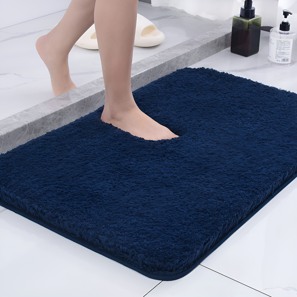 Soft Bathroom Mat Plush Comfortable Anti Slip
