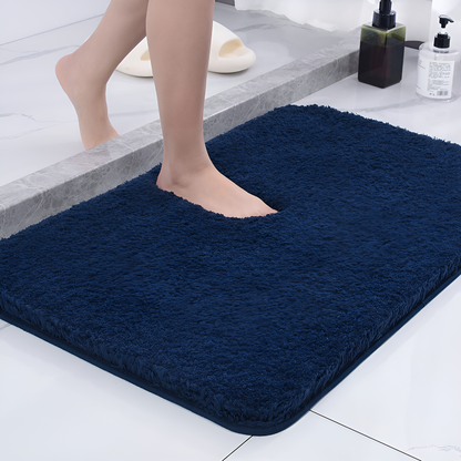 Soft Bathroom Mat Plush Comfortable Anti Slip