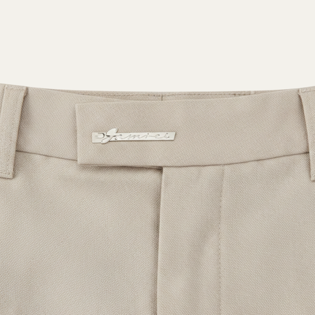 Men's Slim Fit Stretch Dress Pants Elegant Silver