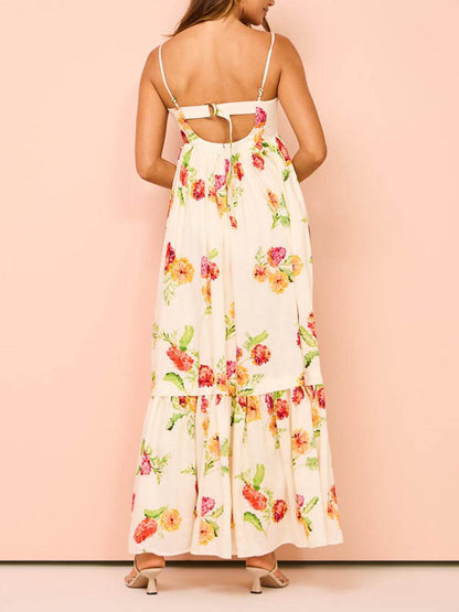 Long Sleeve Floor Length Dress