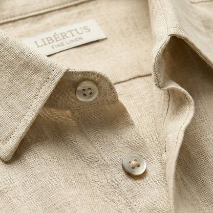 Men's Casual Beach Button Up Shirt
