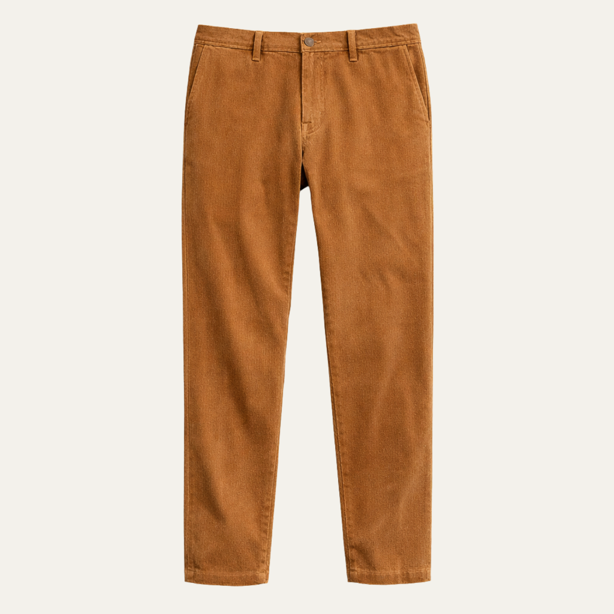 Men's Slim Fit Corduroy Casual Pants - VibreMode