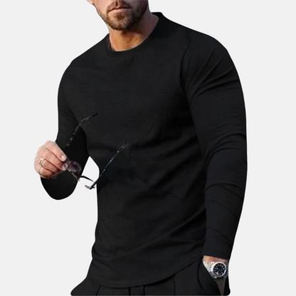 Men's Long Sleeve T-Shirt Comfortable Cotton