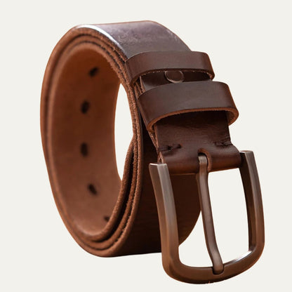 Genuine Cow Leather Classic Belt - VibreMode