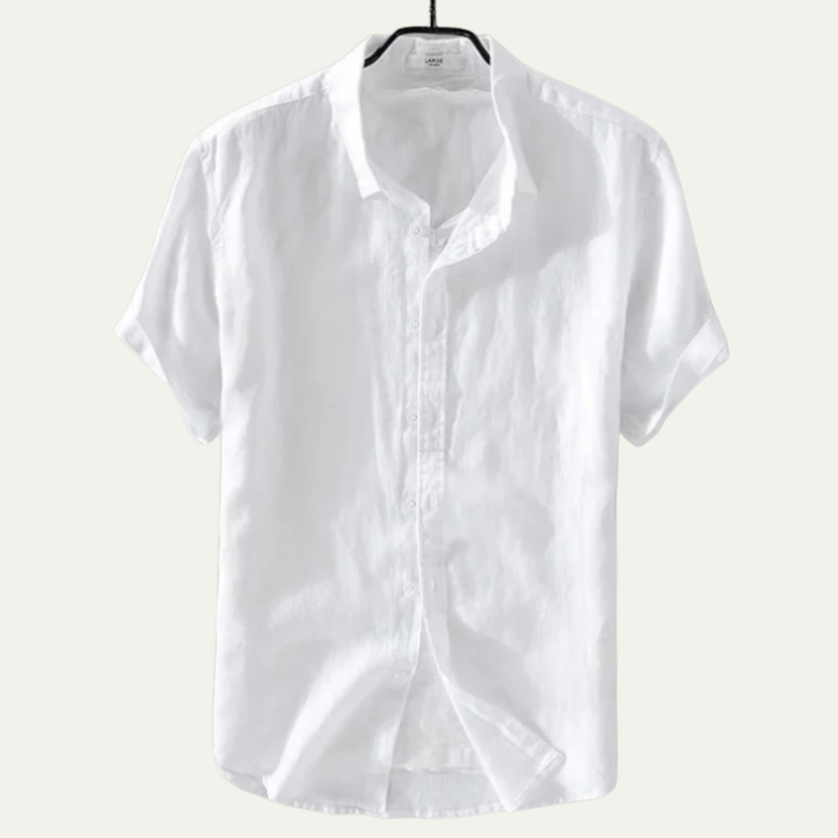 Montland Men's Cotton Linen Shirt Relaxed Fit - VibreMode