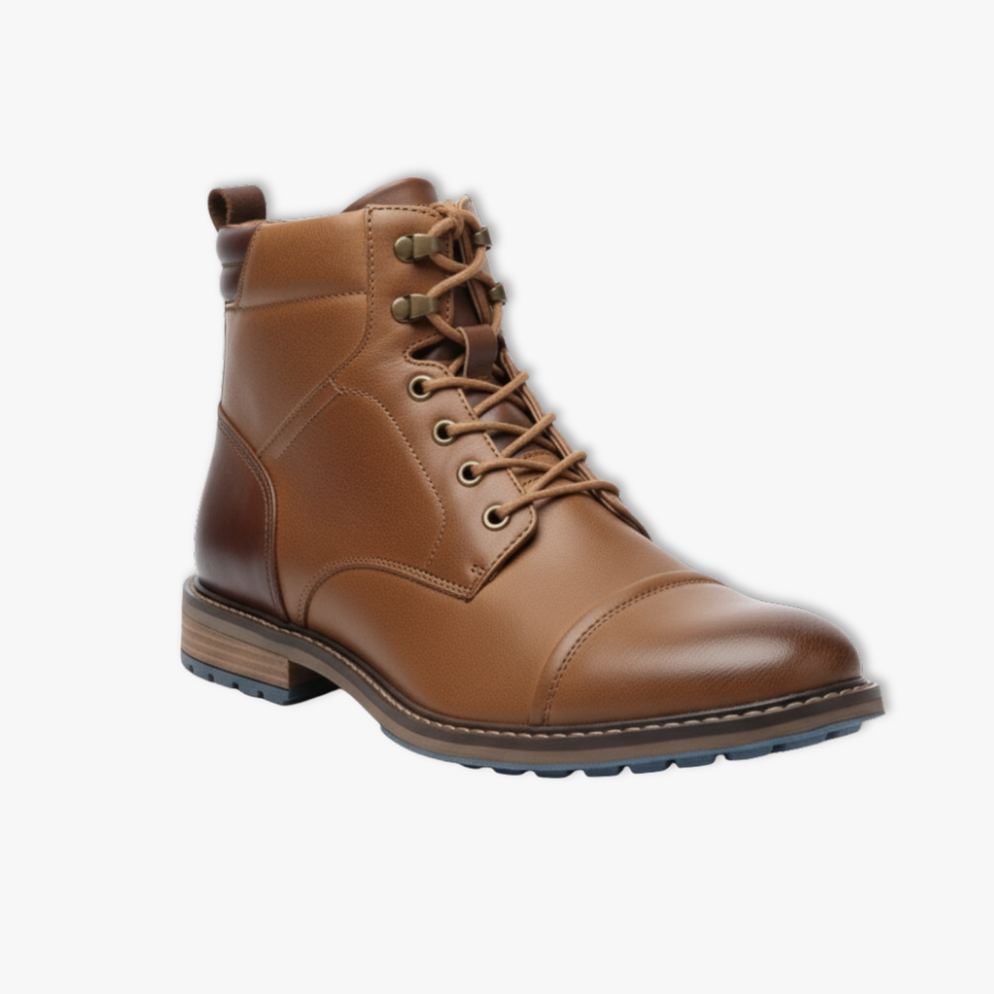 Classic Stylish Leather Ankle Boots - VibreMode
