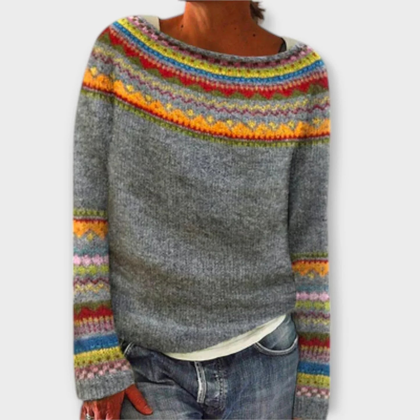 Classic Women's Knit Sweater - VibreMode