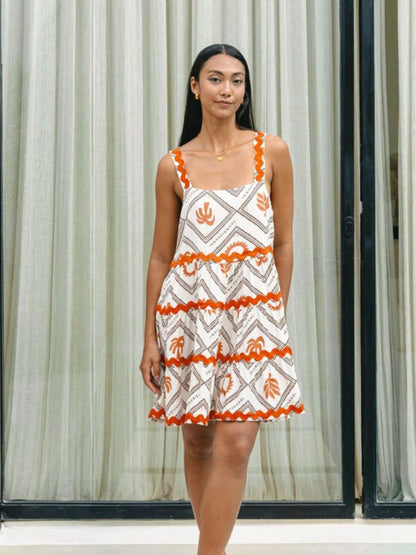 Exotic Short Summer Dress