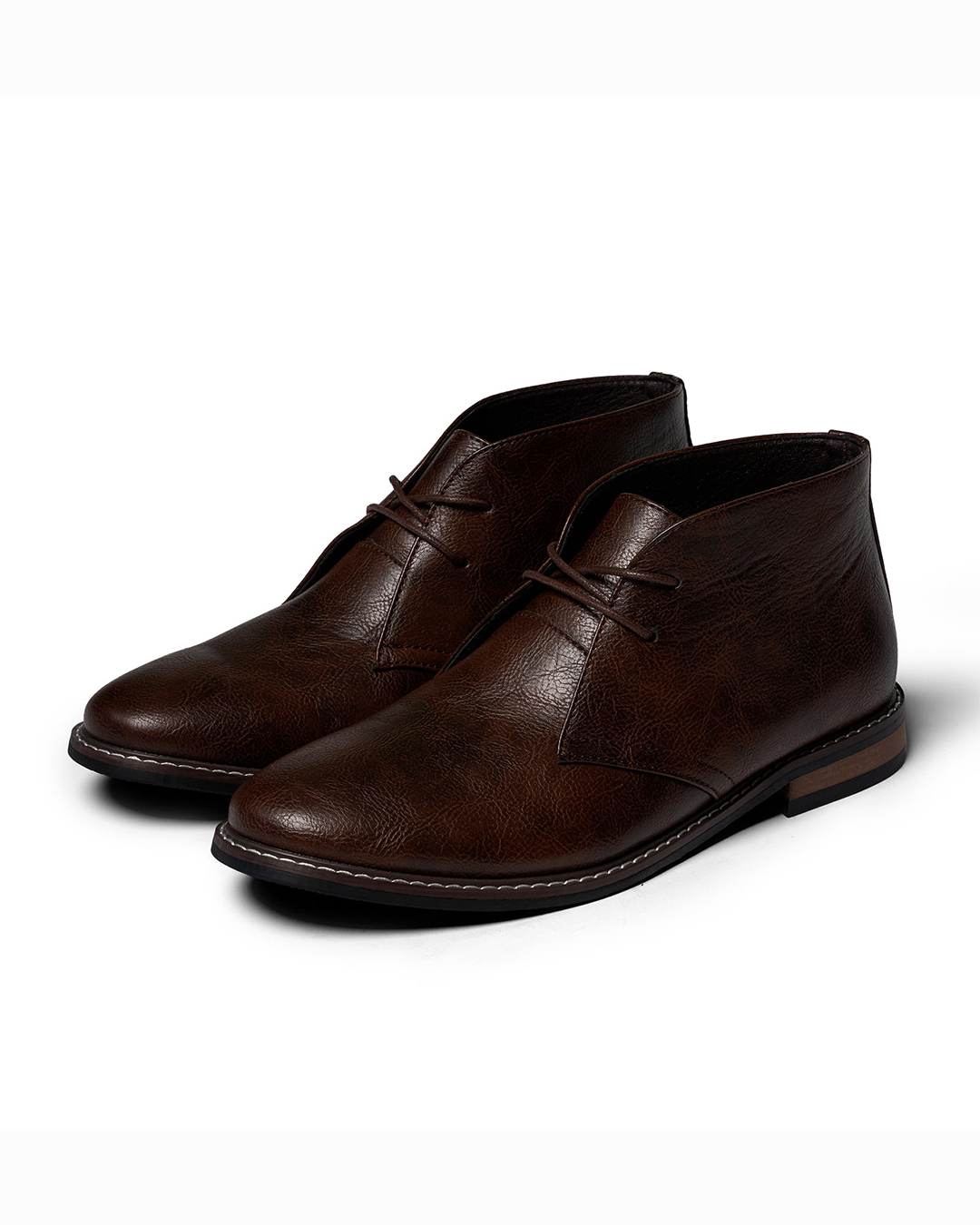 Men's Lace-Up Ankle Boots - VibreMode