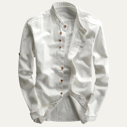 Men's Japanese Style Casual Shirt - VibreMode