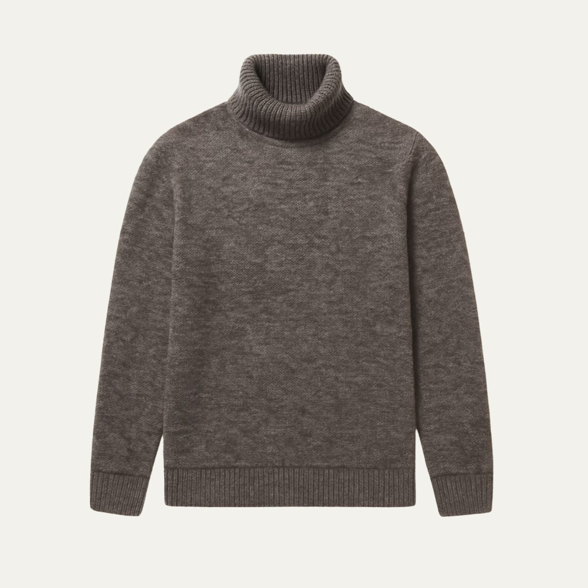 Highclere Men's Merino Turtleneck Sweater - VibreMode