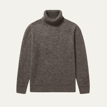 Highclere Men's Merino Turtleneck Sweater - VibreMode