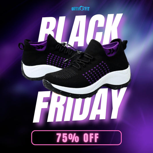 Comfort Shoes Black - VibreMode