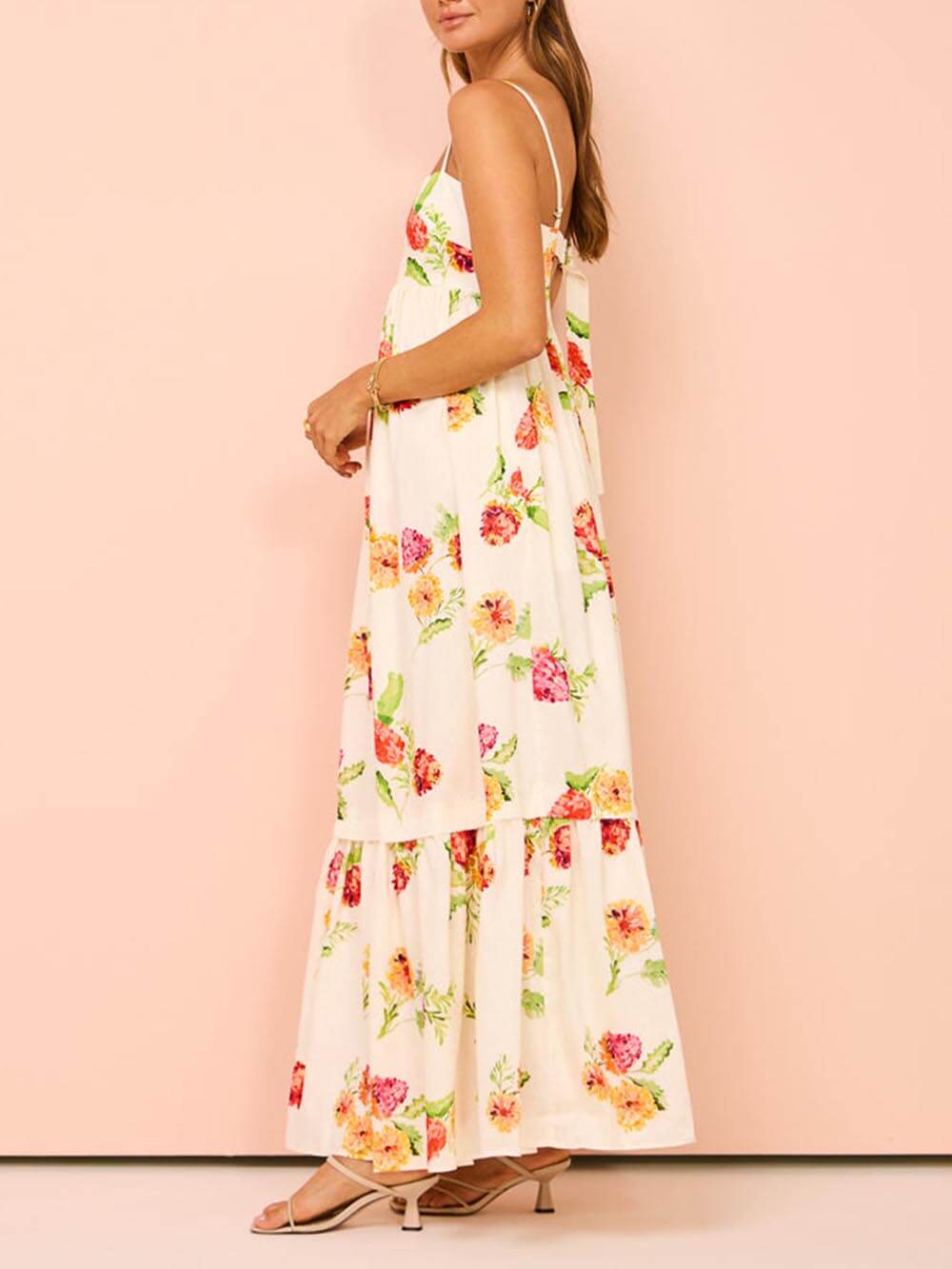 Long Sleeve Floor Length Dress