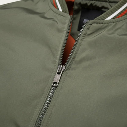 Balmoral Men's Bomber Jacket Slim Fit Zip Up
