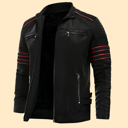 Men's Leather Jacket Luxe - VibreMode