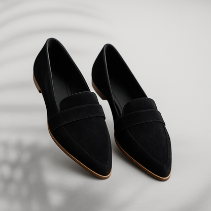 Elegant Ladies Soft Slip On Loafers - VibreMode