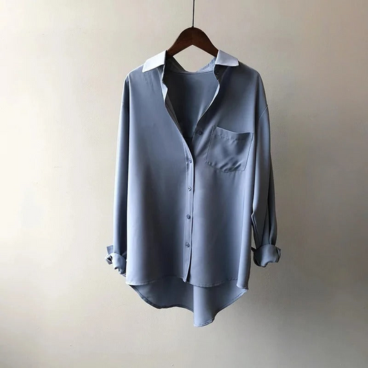 Women's Satin Shirt - VibreMode