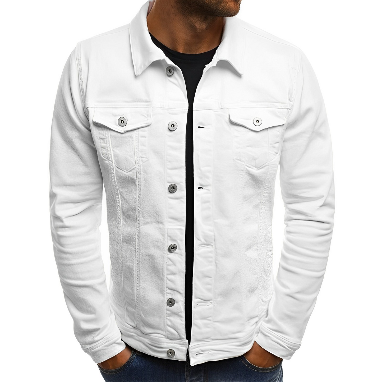 Men's Lightweight Denim Summer Jacket