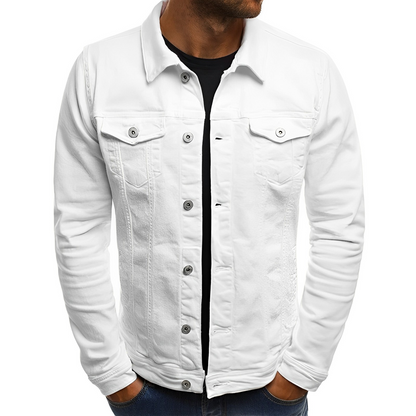 Men's Lightweight Denim Summer Jacket