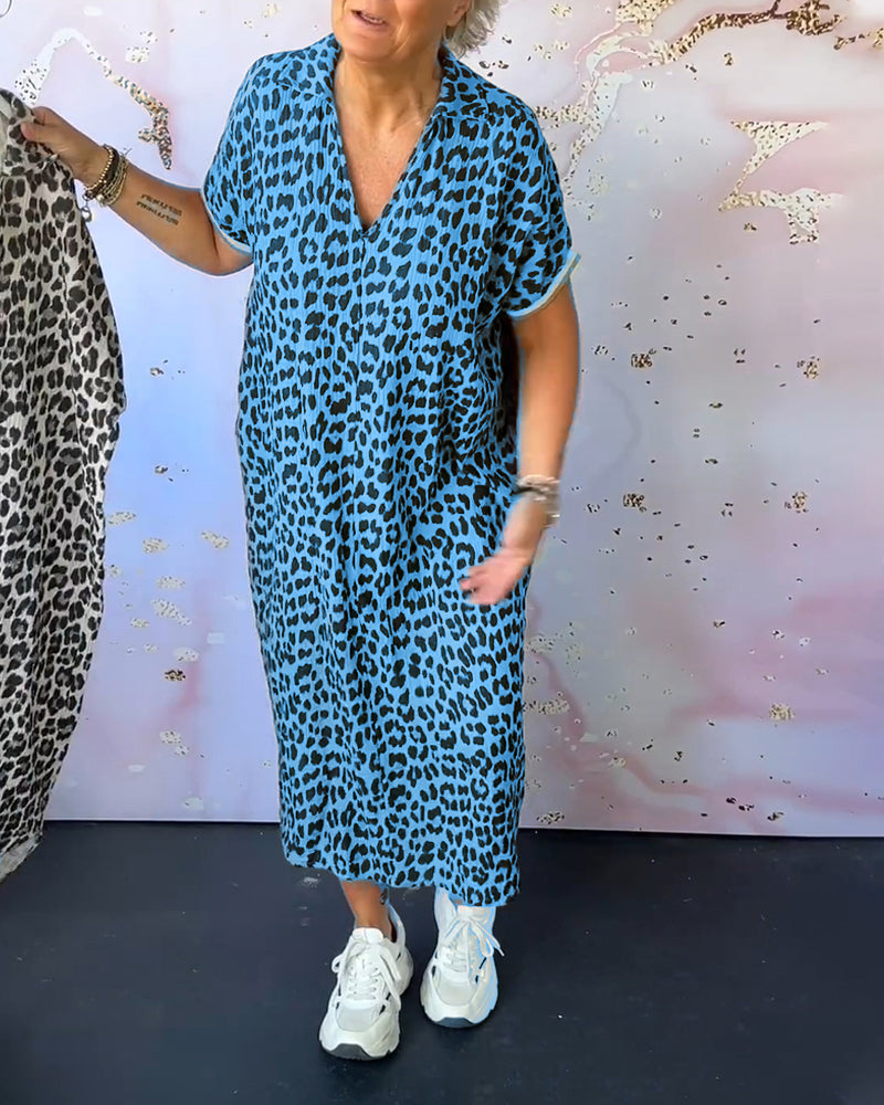 Fun Animal Print Dress