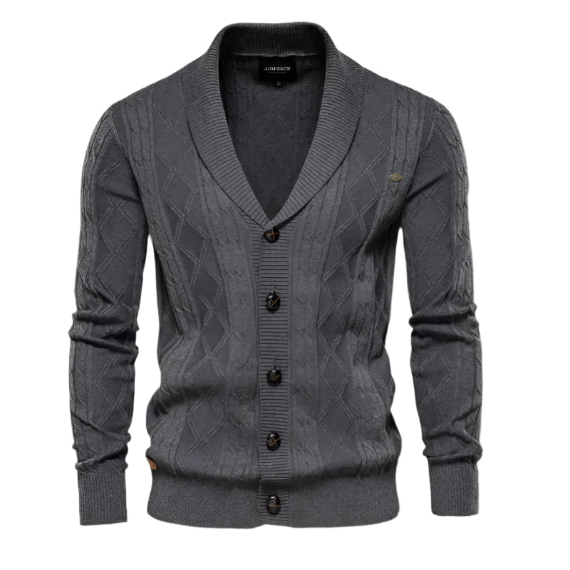 Men's Elegant Cardigan Sweater