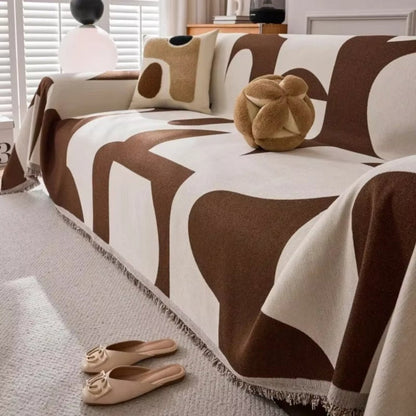 Geometric Sofa Slipcover - VibreMode