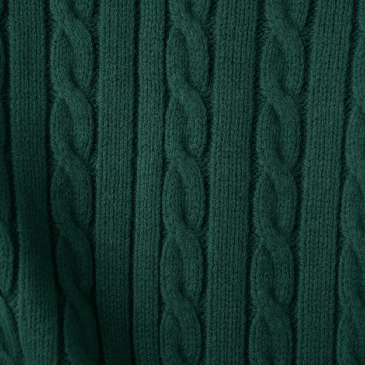 Men's Merino Wool Knit Sweater Green