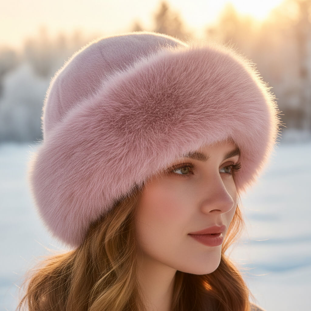 Luxury Faux Fur Winter Hat