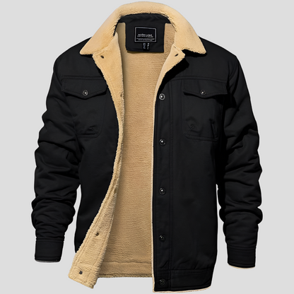 Men's Outdoor Jacket Warm Water Resistant - VibreMode