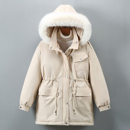 Warm Faux Fur Insulated Winter Coat - VibreMode