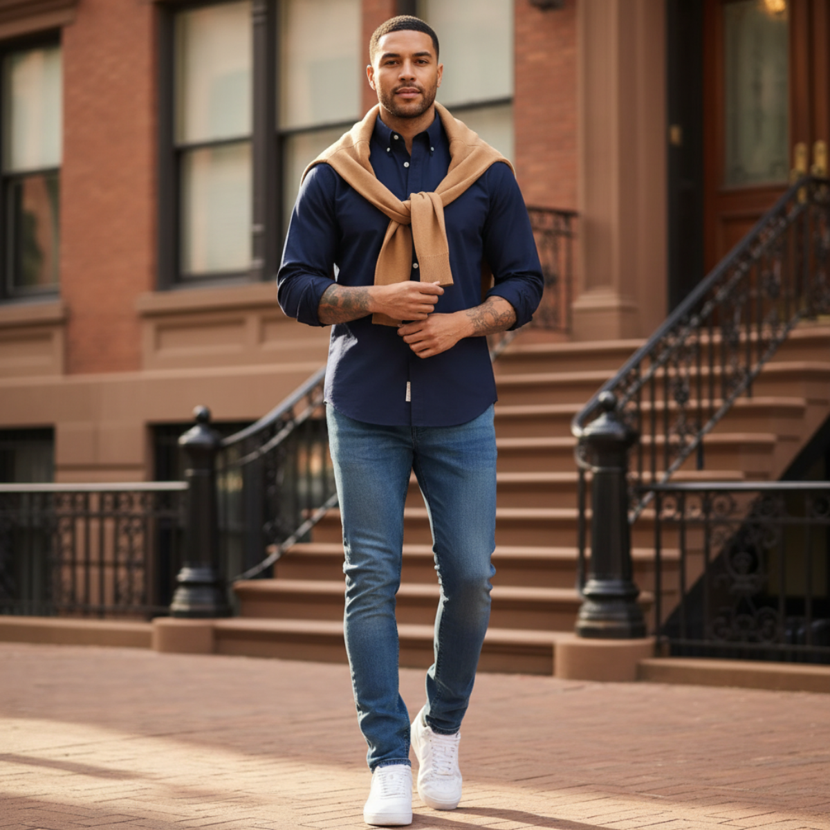 Men's Slim Fit Classic Denim Jeans