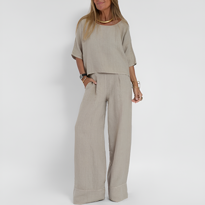Women's 2 Piece Relaxed Fit Outfit - VibreMode