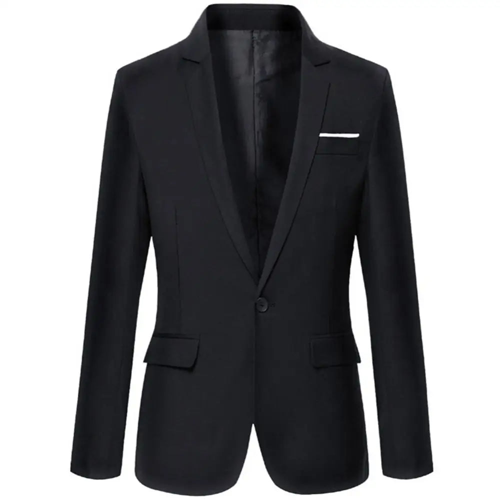 Men's Slim Fit Business Blazer