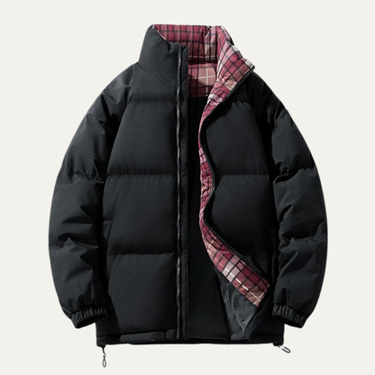Men's Puffer Jacket Warm Stand Collar - VibreMode