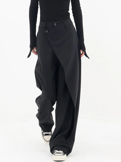 Relaxed Fit Casual Pants