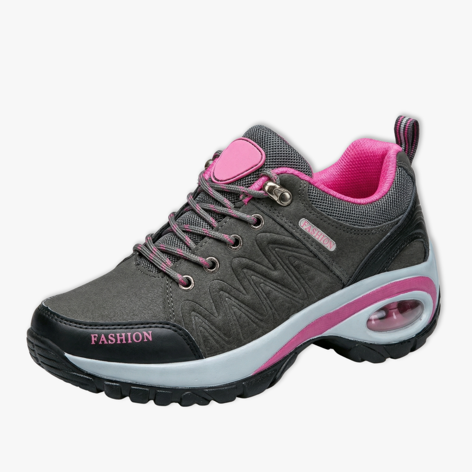 Comfortable High Heel Everyday Sneakers - VibreMode