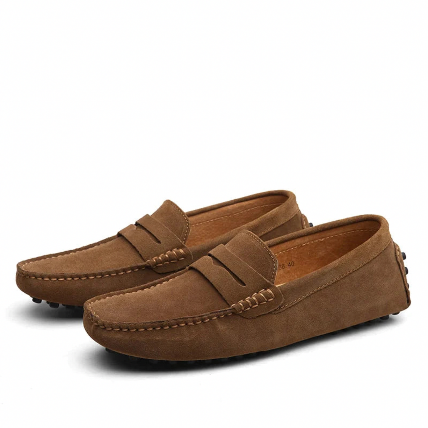 Men's Leather Loafers Brown