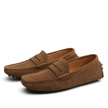 Men's Leather Loafers Brown