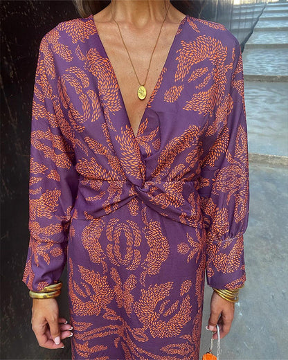 Elegant Silk Tie Dress Fashionable Style
