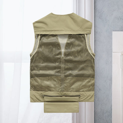 Men's Summer Vest Multi Pocket Design