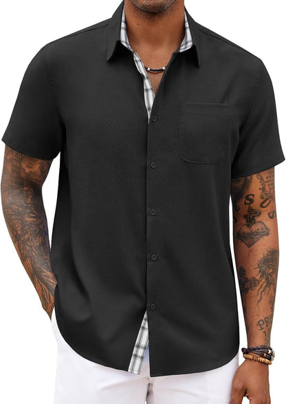 Palmford Men's Casual Beach Shirt