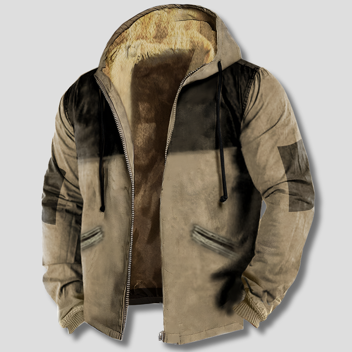 Men's Hooded Jacket - VibreMode