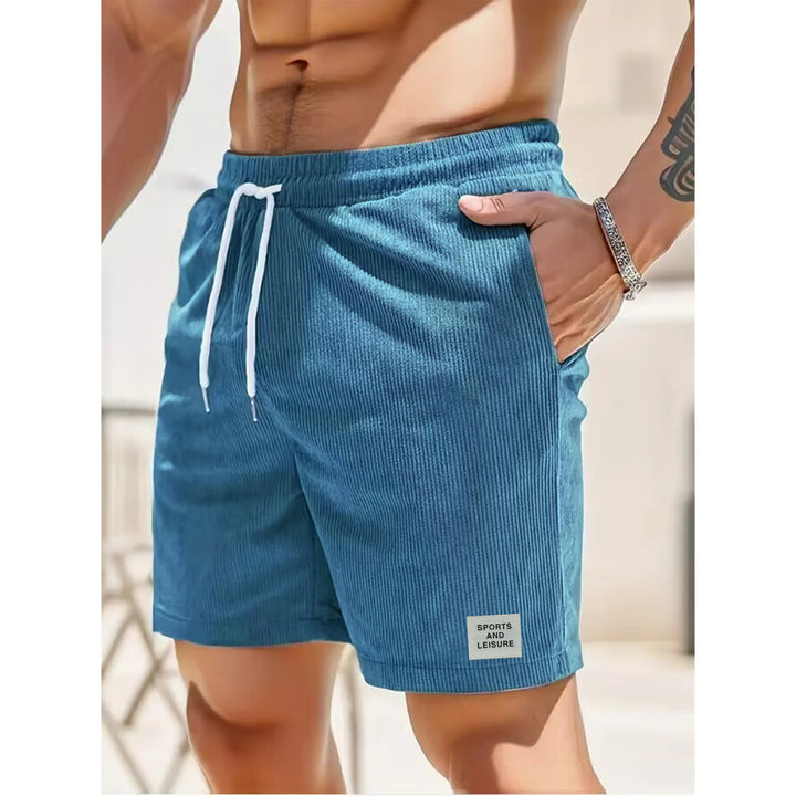 Men's Corduroy Casual Shorts - VibreMode