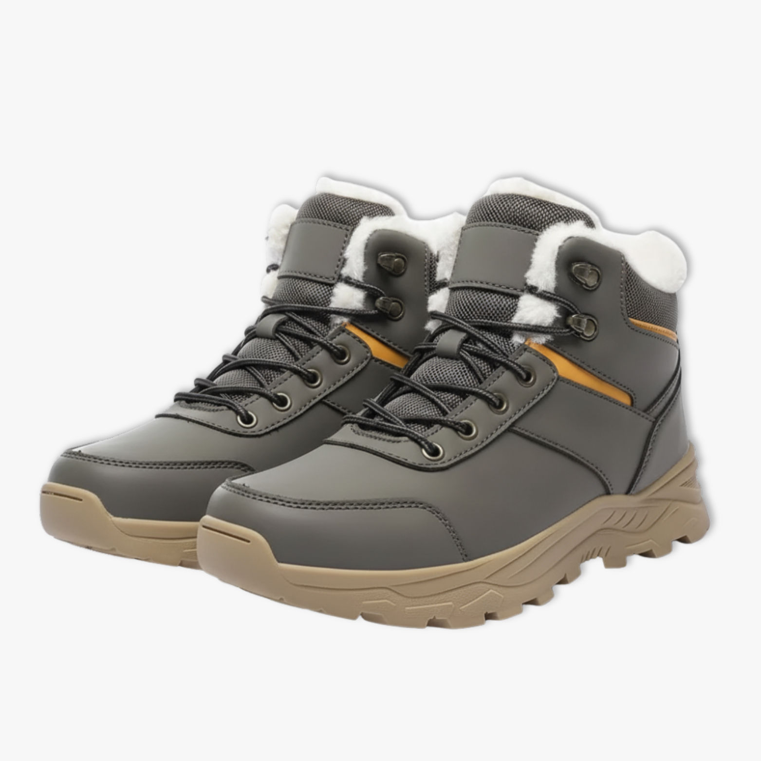 Insulated Waterproof Men's Winter Hiking Boots - VibreMode
