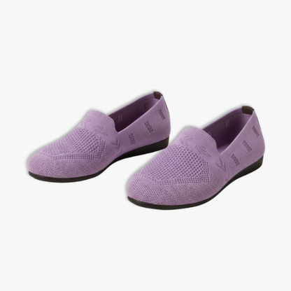 Comfortable Breathable Square Toe Slip On Shoes