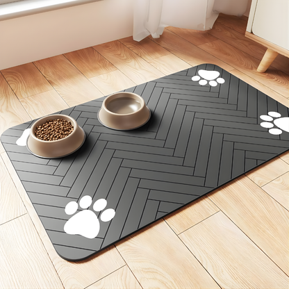Pet Feeding Mat Absorbent Placemat - VibreMode