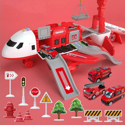 Flexible Passenger Airplane Toy Model