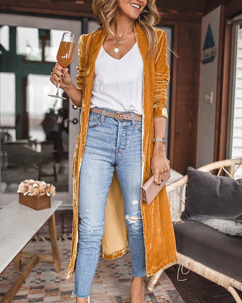 Women's Lightweight Long Cardigan - VibreMode